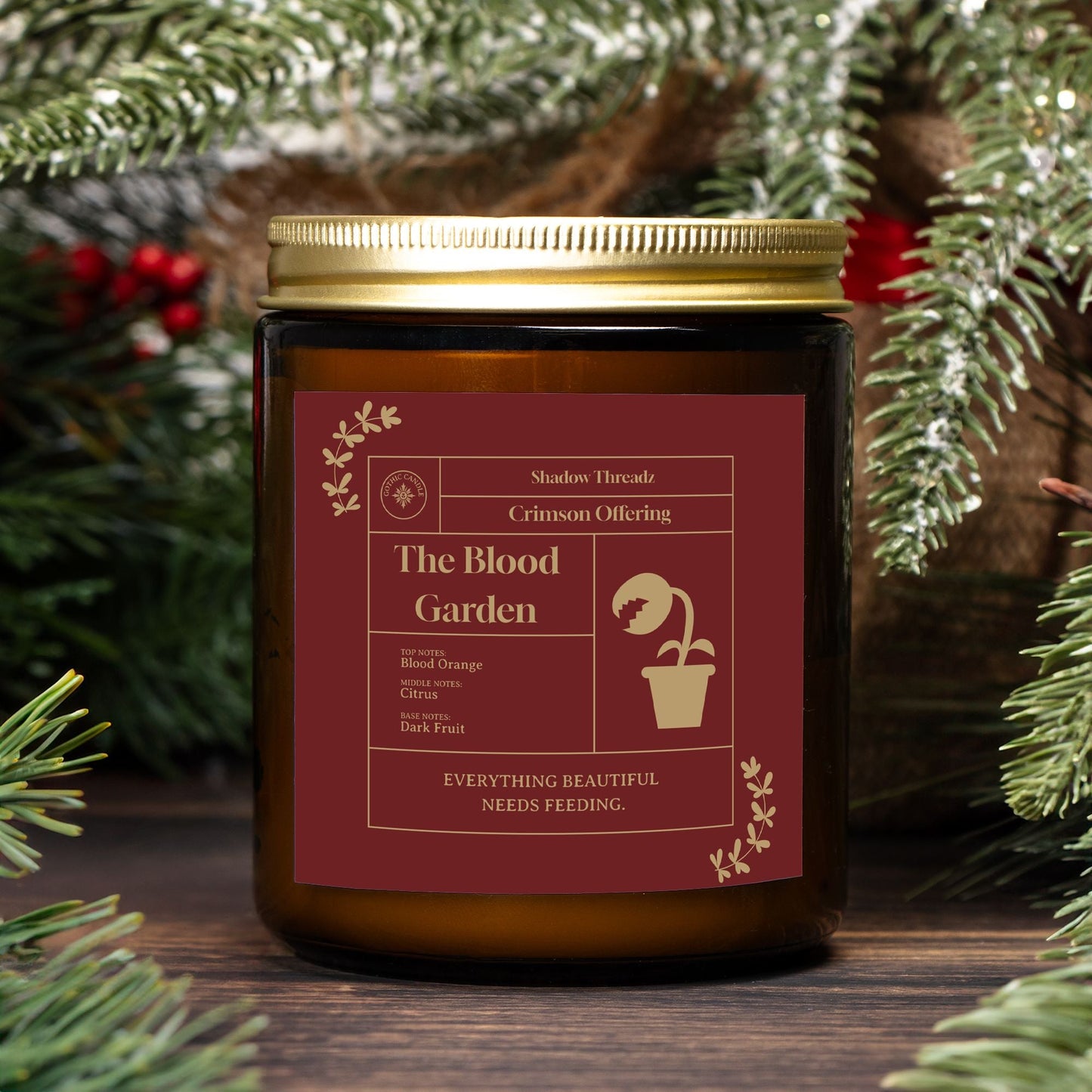 The Blood Garden Candle 9oz