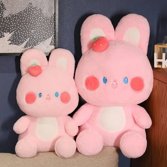 Kawaii Strawberry Rabbit Plushie