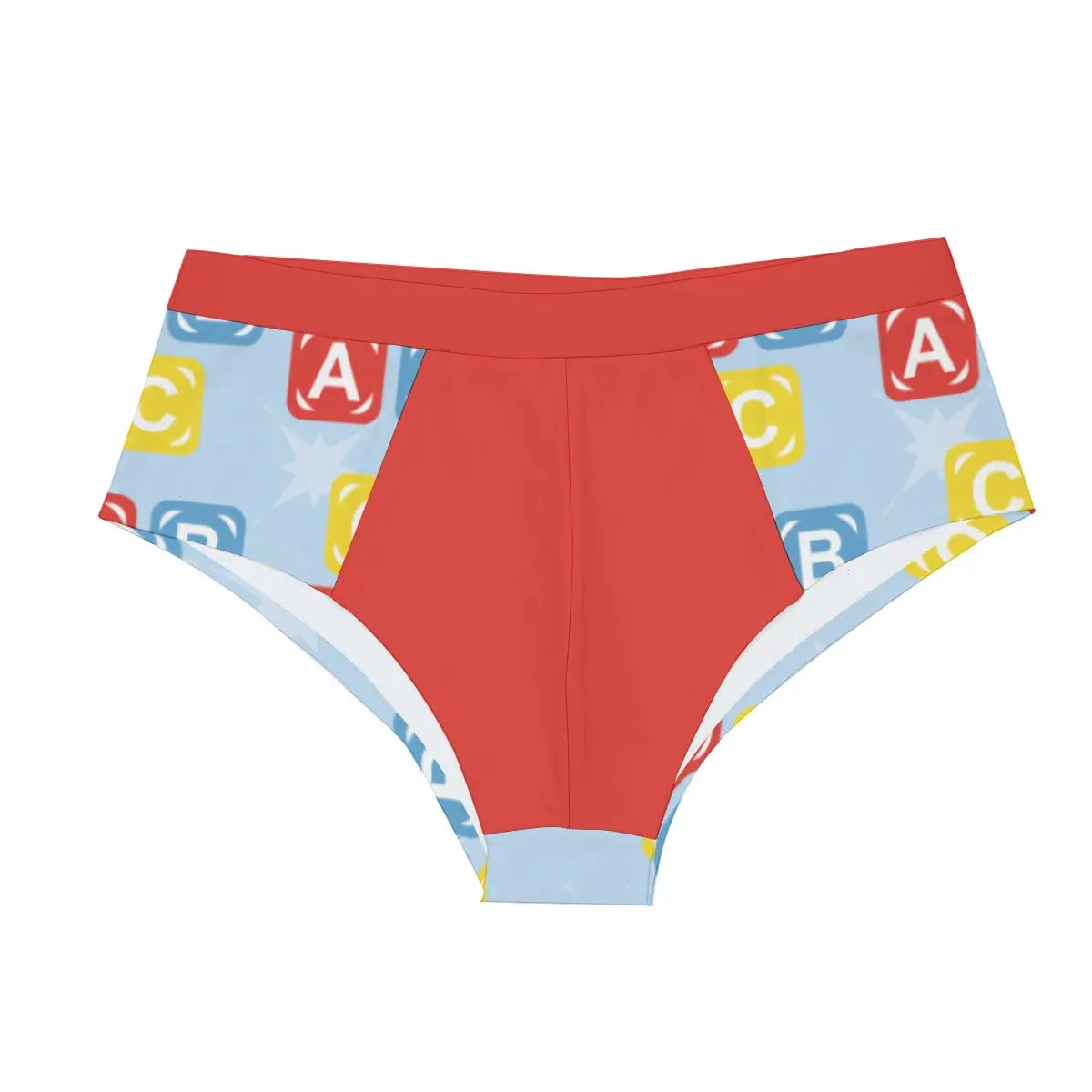 Red ABC Briefs - Image #5