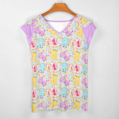 Rainbow Moobaby Ruffle Play Tee