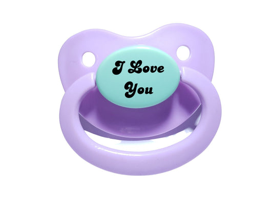 I Love You Adult Pacifier