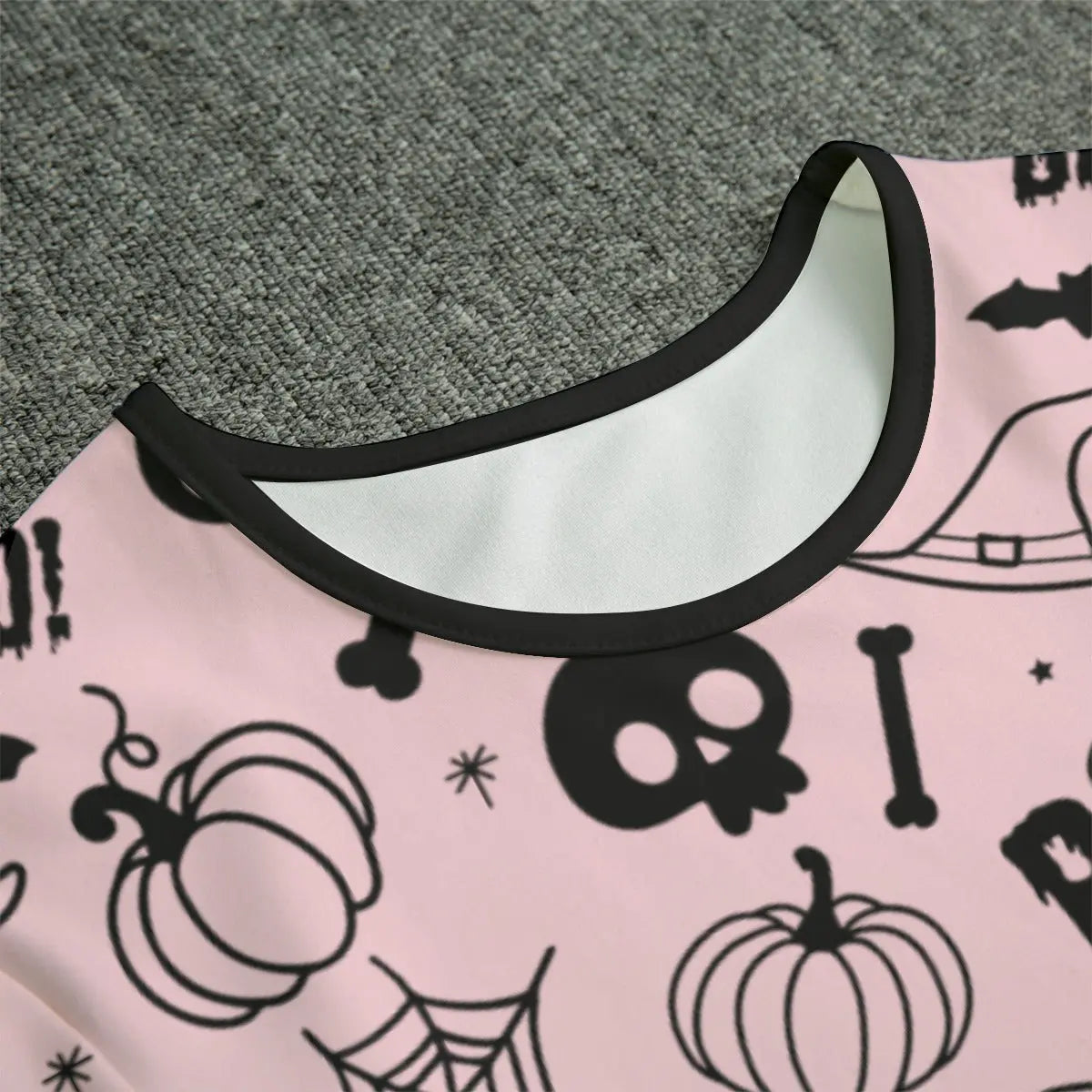 Pink Boo Adult Unisex Onesie - Image #4