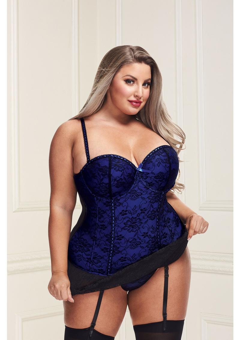 Baci Corset & G-String (Colors)