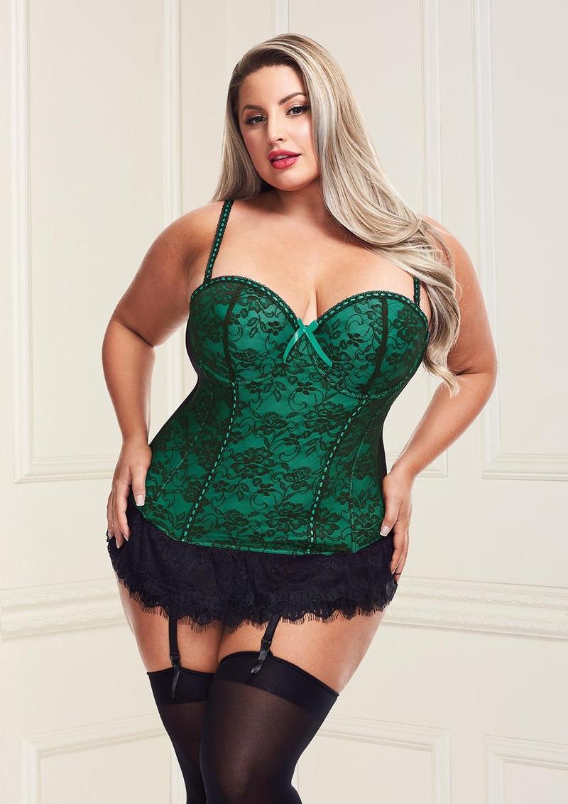 Baci Corset & G-String (Colors)