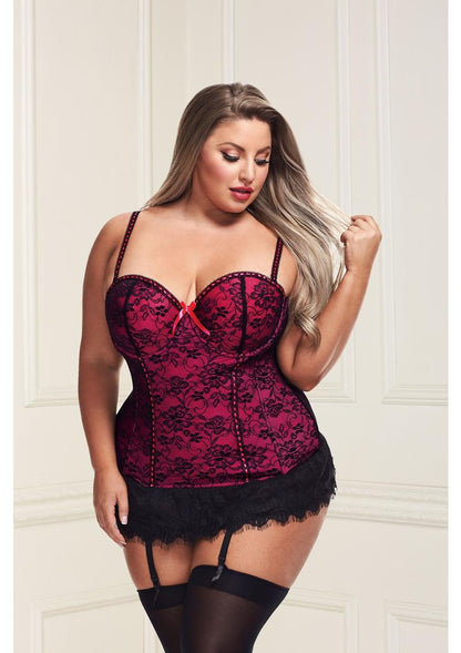 Baci Corset & G-String (Colors)