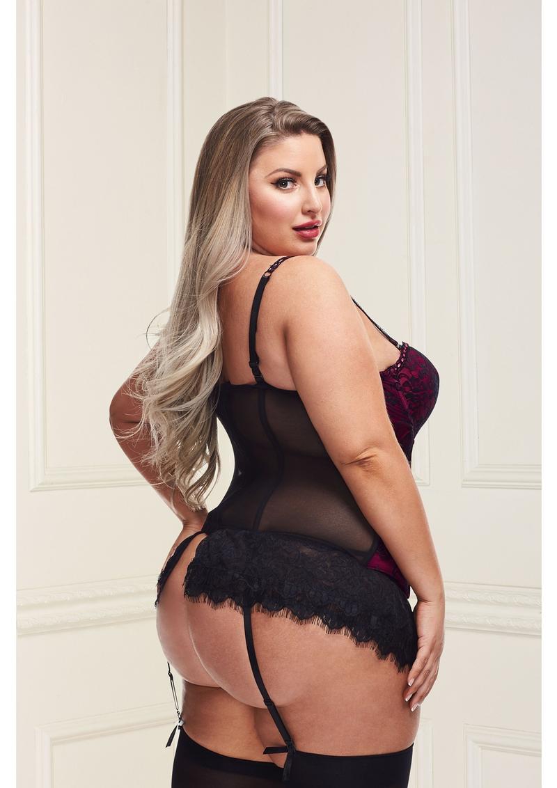 Baci Corset & G-String (Colors)