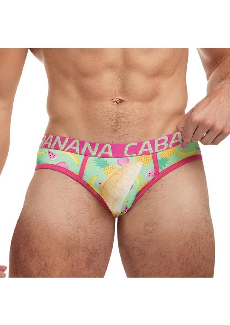 Fruity Brazilian Bikini Mix Tropical Print Men’s Brief