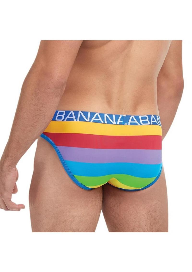 Rainbow Brazilian Brief Banana Cabana