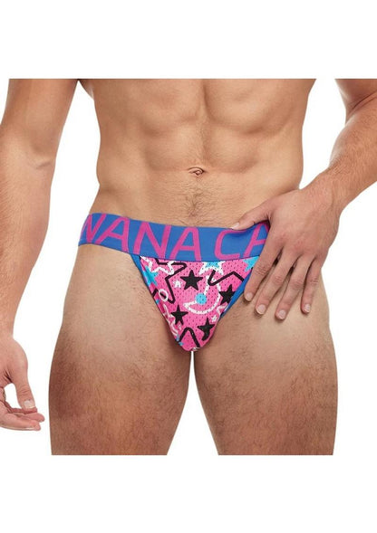 Sport Jockstrap with Vibrant Bold Print