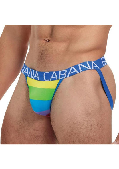 Sport Jockstrap with Vibrant Bold Print
