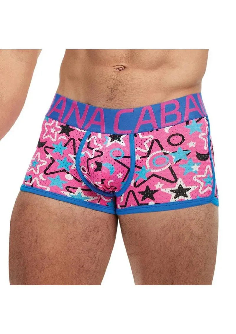 Banana Cabana Sport Vibrant Stretch Trunks - Puppy's Aesthetics