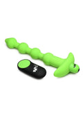 Glow In The Dark Rechargeable Anal Beads - Puppy's Aesthetics