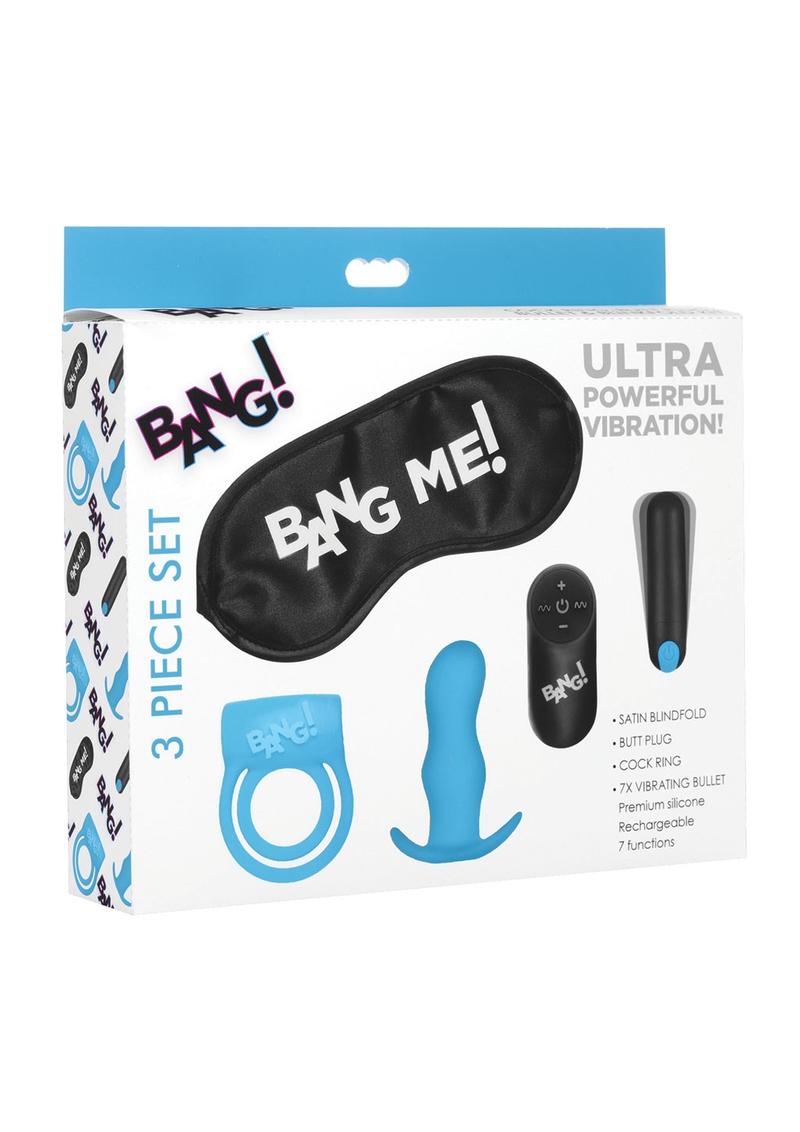 Bang Duo Blast Plug & Cock Ring Kit - Puppy's Aesthetics