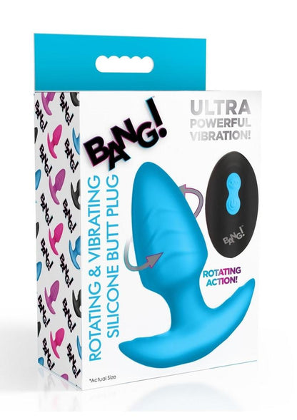 BANG Rotating & Vibrating Plug
