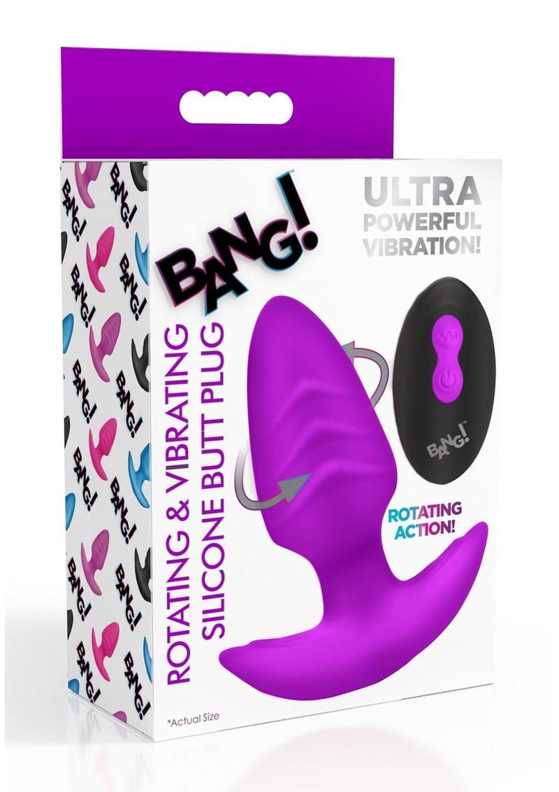 BANG Rotating & Vibrating Plug