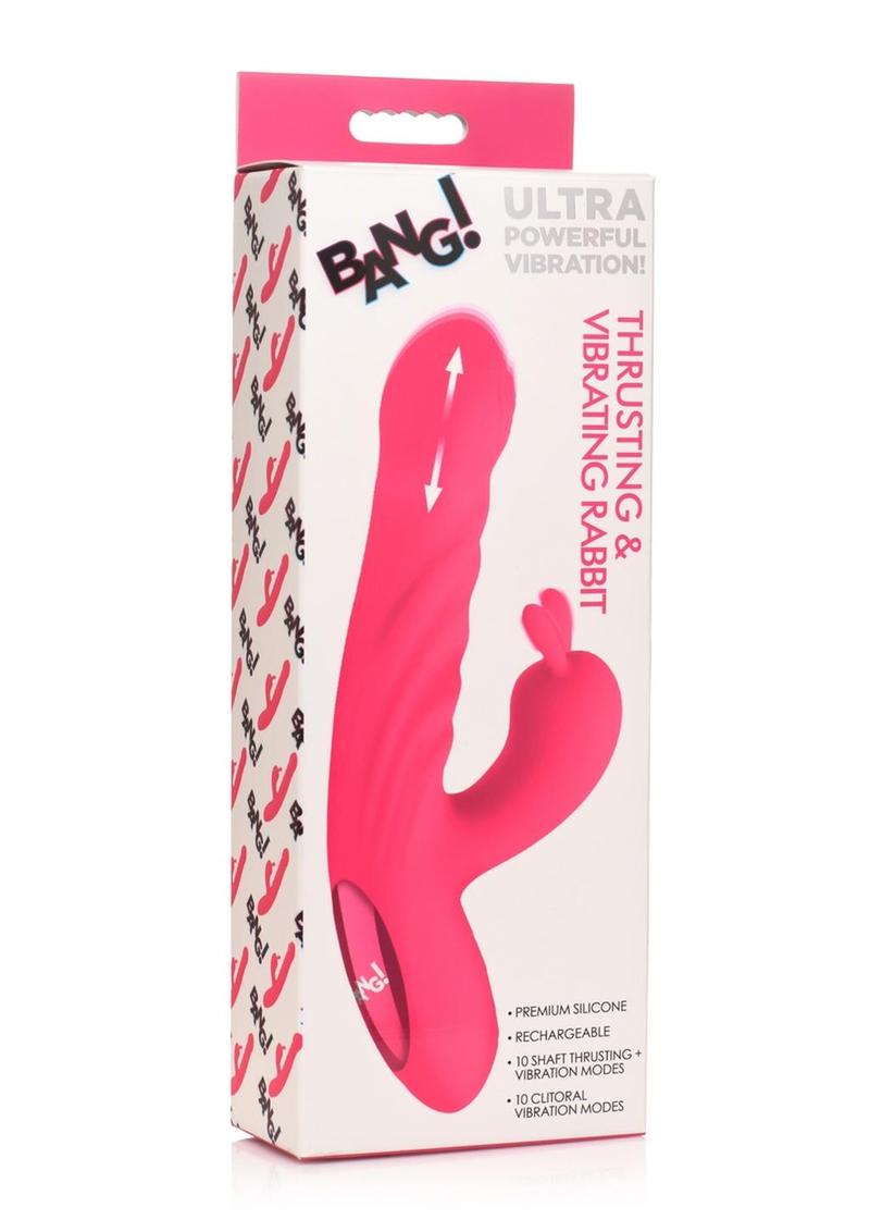 Thrusting & Vibrating Rabbit Vibrator