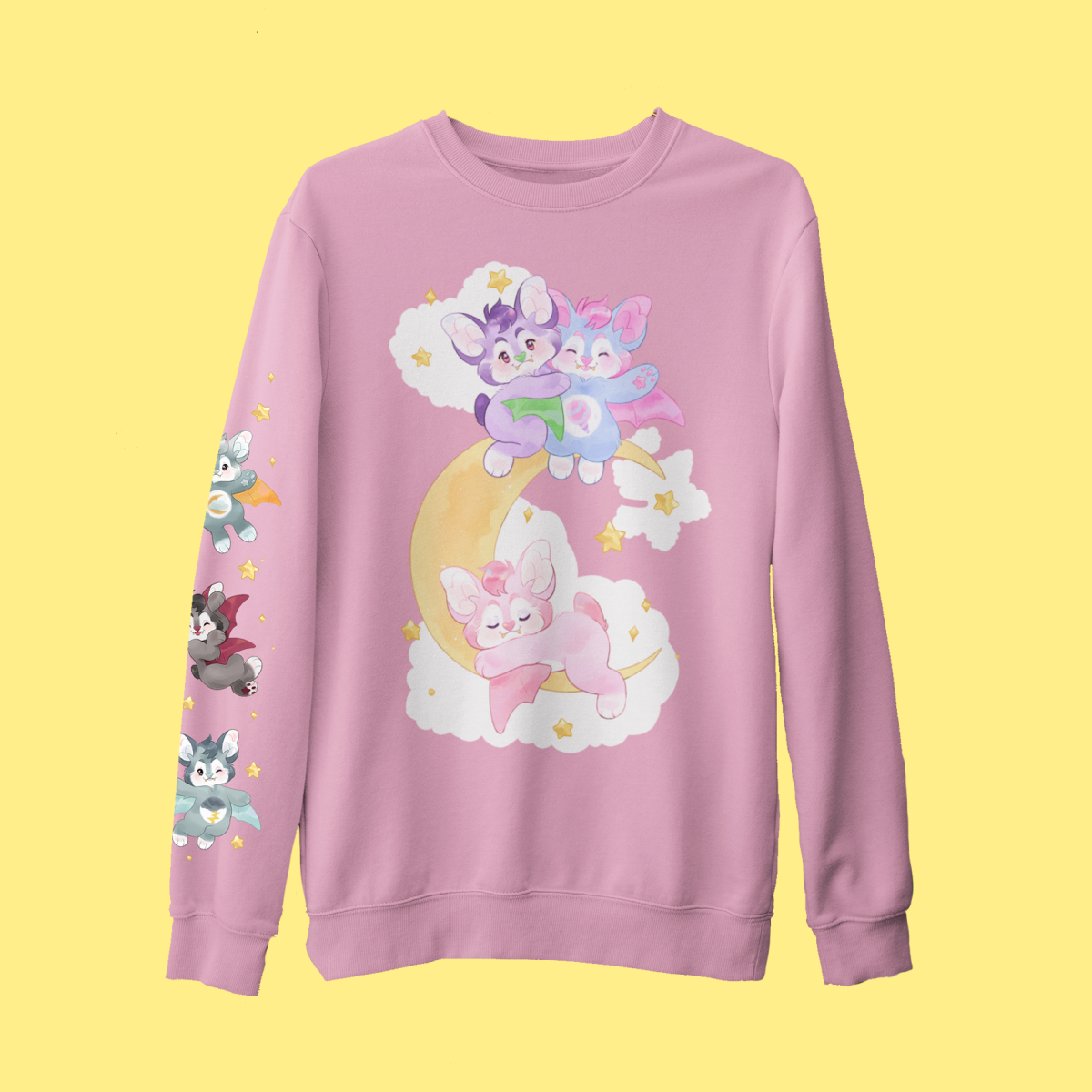 Pastel Bat Sweater