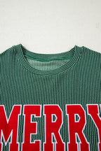 Merry & Bright Rib Knit Top (Colors)