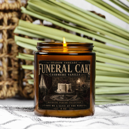 Funeral Cake Candle 9oz