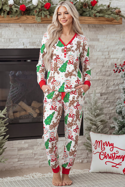 Gingerbread Cheer Lounge Set - Puppy's Aesthetics