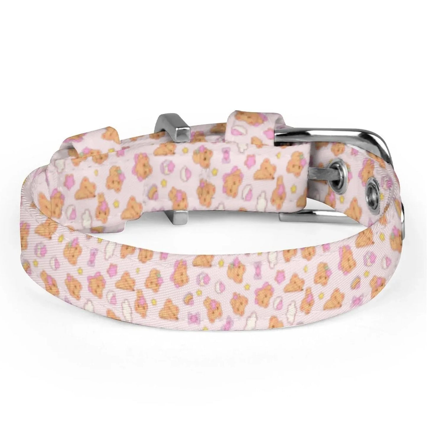 Bearly Adorable Cloth Pet Collar - Puppy's Aesthetics