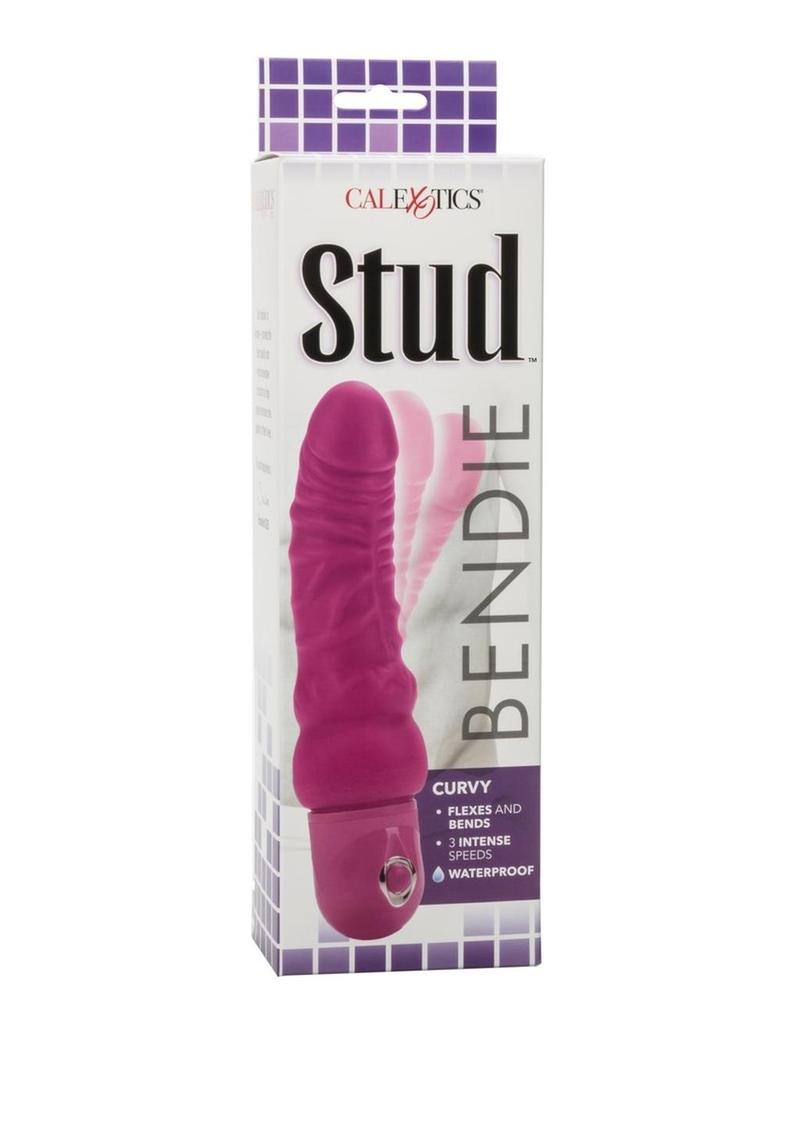 Bendie Stud Curvy Vibrator with 3 Speeds