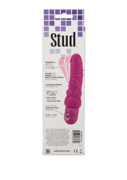 Bendie Stud Curvy Vibrator with 3 Speeds