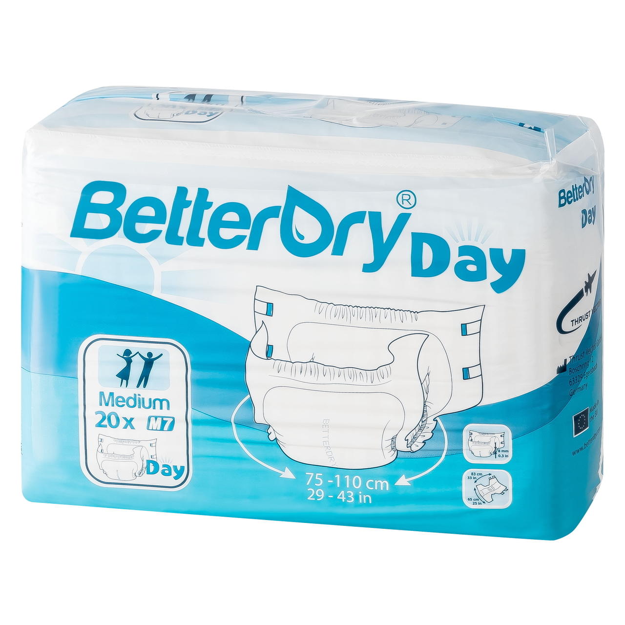 BetterDry Day Adult Diapers