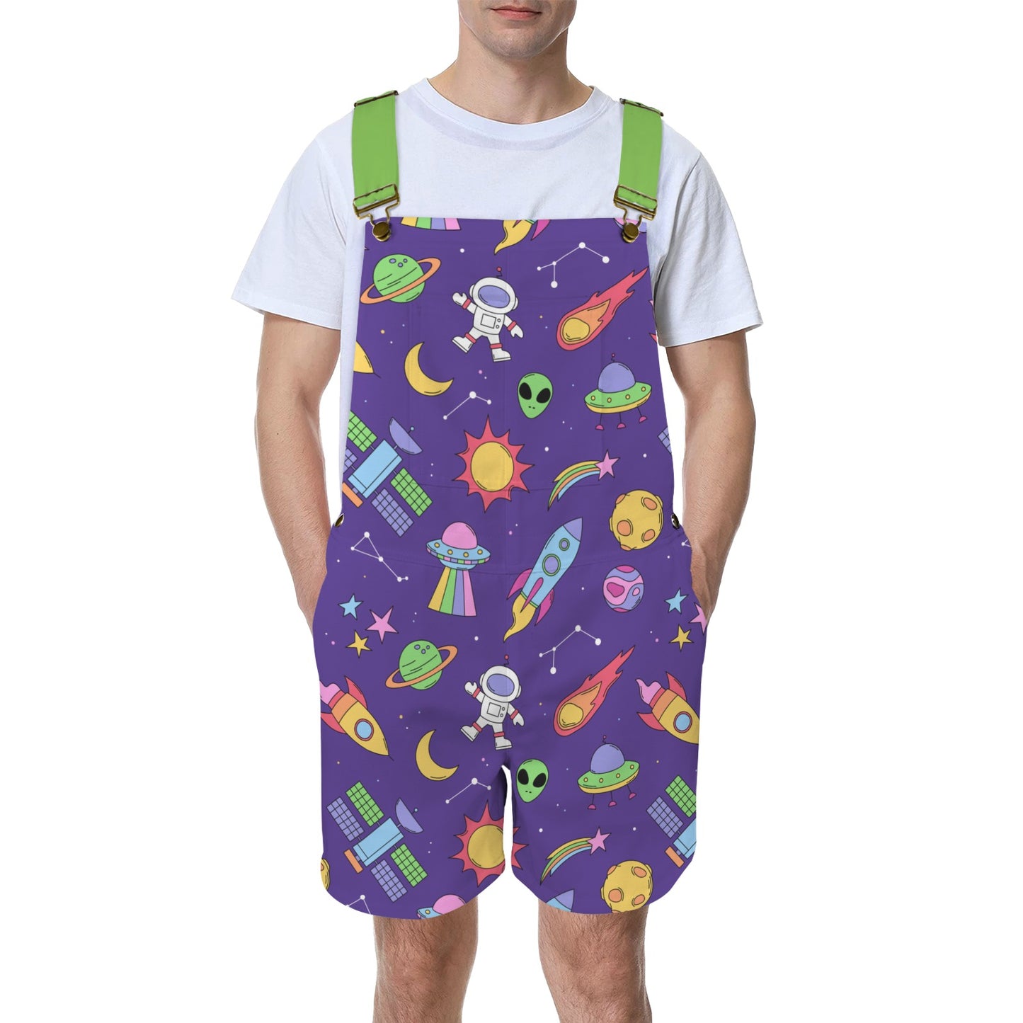 Intergalactic Space Unisex Huggeralls