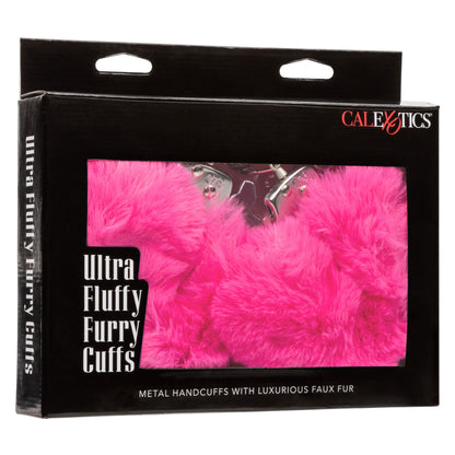 Ultra Fluffy Furry Pink Cuffs