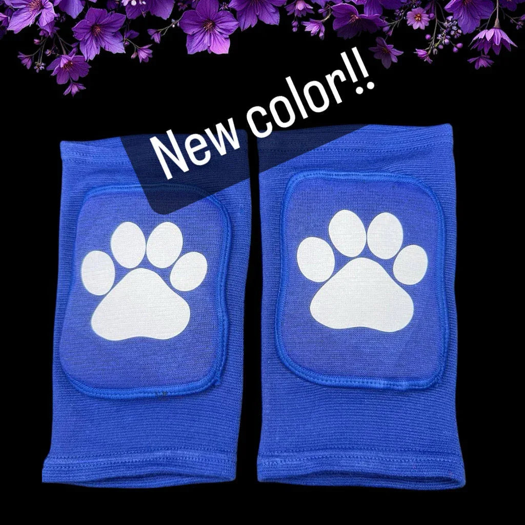 Blue Paw Knee Pads - Puppy's Aesthetics