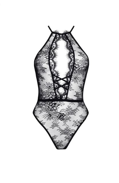 Norah Teddy Sheer Lace Bodysuit