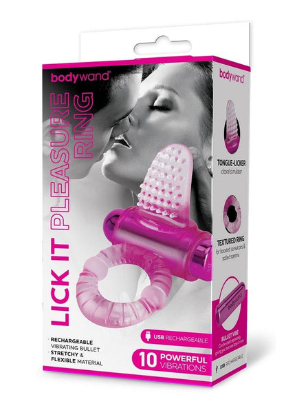 Bodywand Lick It Pleasure Ring Bullet