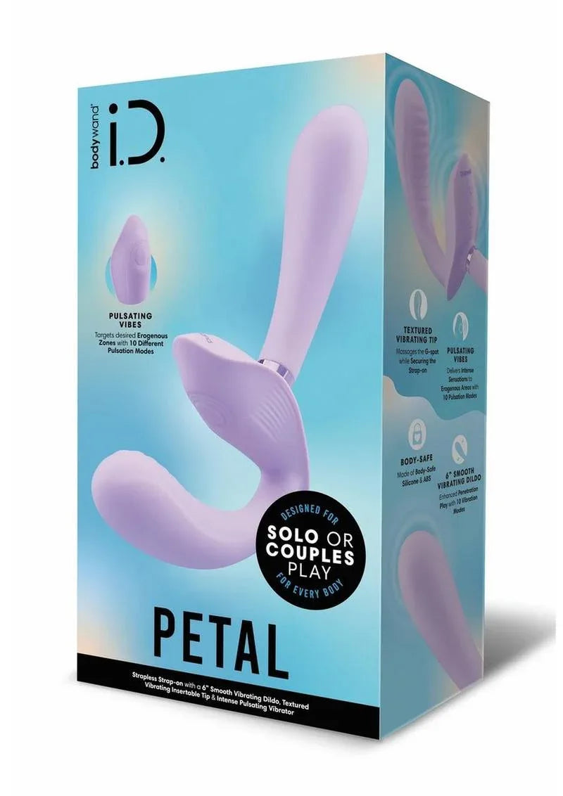 Bodywand iD Petal Silicone Strapless Strap On - Puppy's Aesthetics