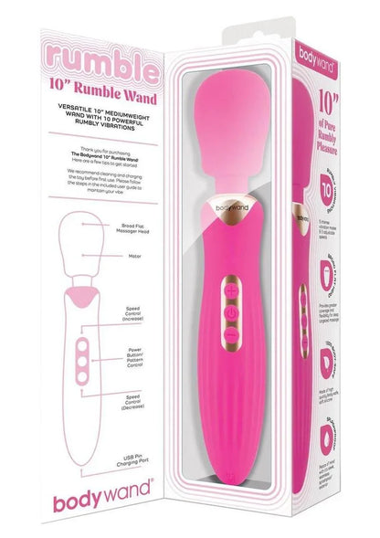 BodyWand Rumble Rechargeable Wand - Puppy's Aesthetics