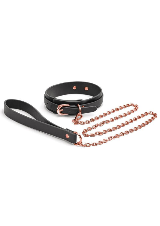 Pu Leather Collar and Leash Set