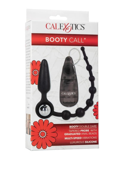 Booty Call Double Dare Vibrating Butt Plug