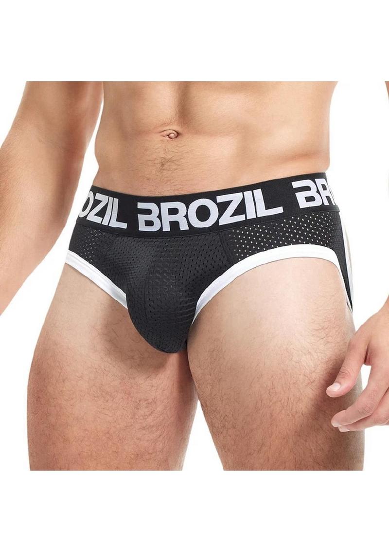 Ultra Sport Mesh Brief Bulge and Butt Enhancing Men's Underwear