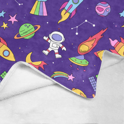 Intergalactic Space Fleece Blankie