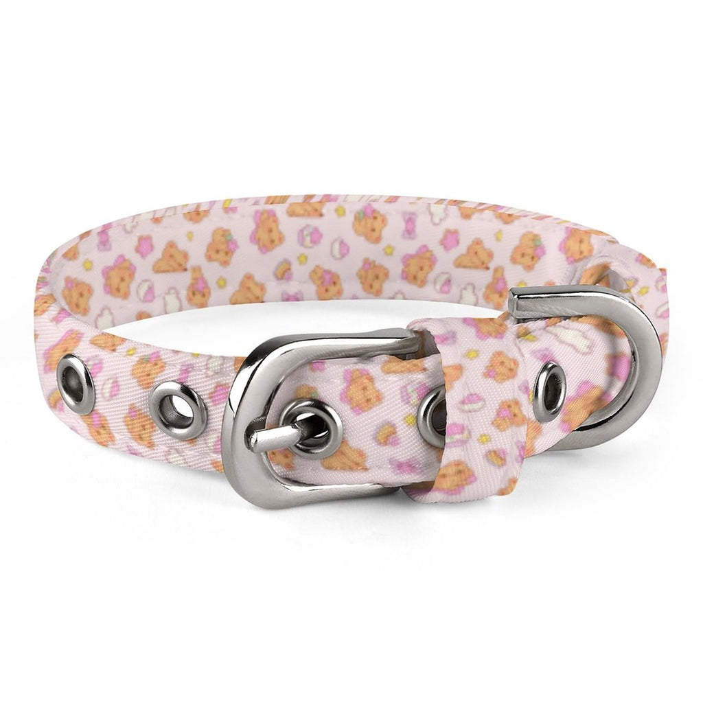 Bearly Adorable Cloth Pet Collar