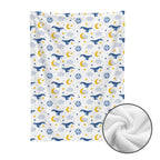 Dreamy Whale Fleece Blanket