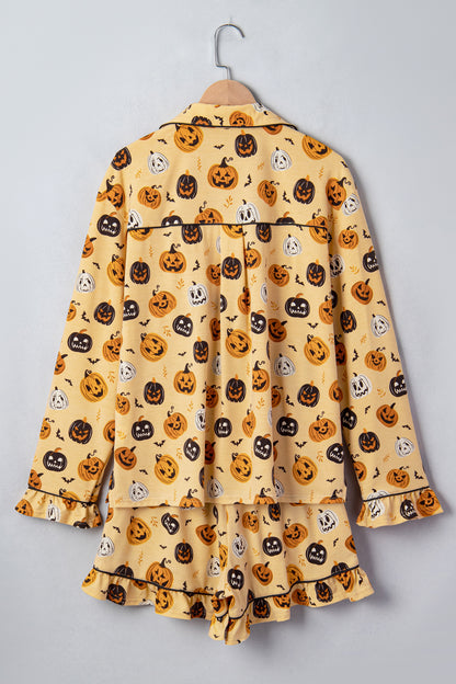 Pumpkin Patch Ruffle Lounge Set