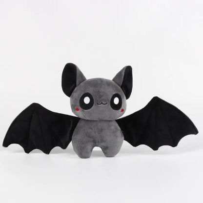 Kawaii Halloween Bat Plushie (Colors) grey