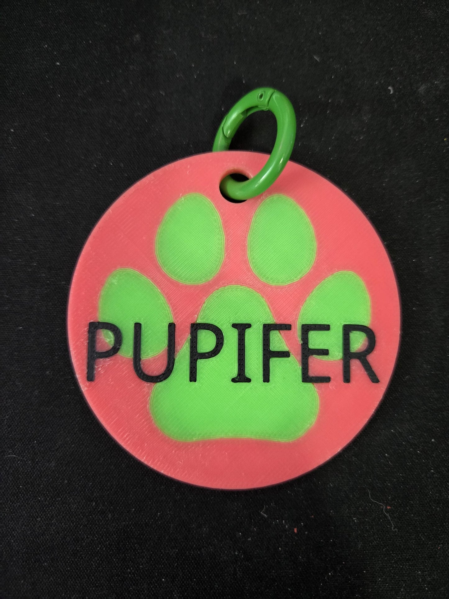 🐾 High Tech: 3D Printed Puppy Paw Name Badges (Includes NFC Chip)