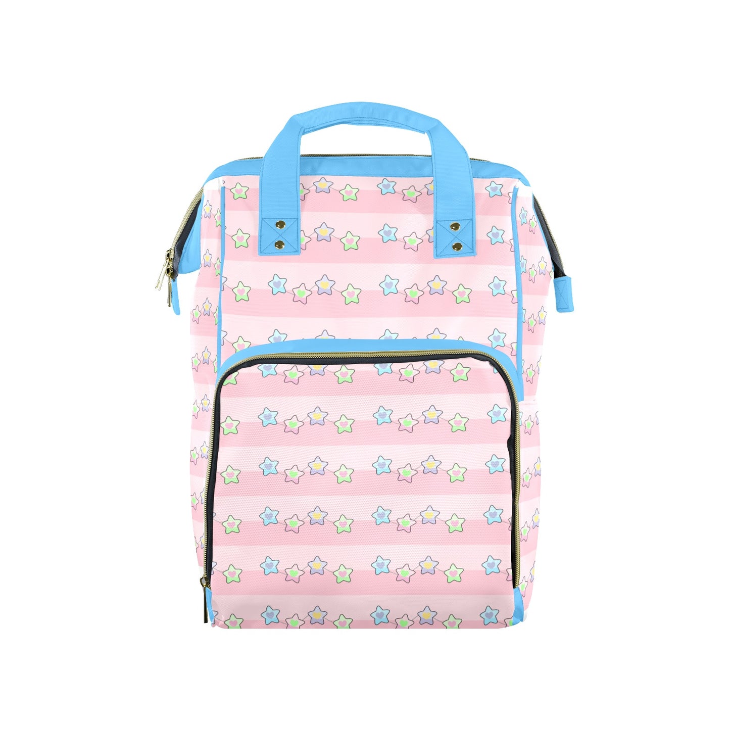 Cosmic Stripes Large Diaper Bag