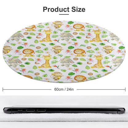 Cute Safari Velvet Soft Floor Mat