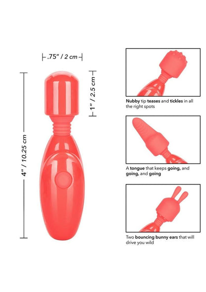 CalExotics Massager Kit & Silicone Tips