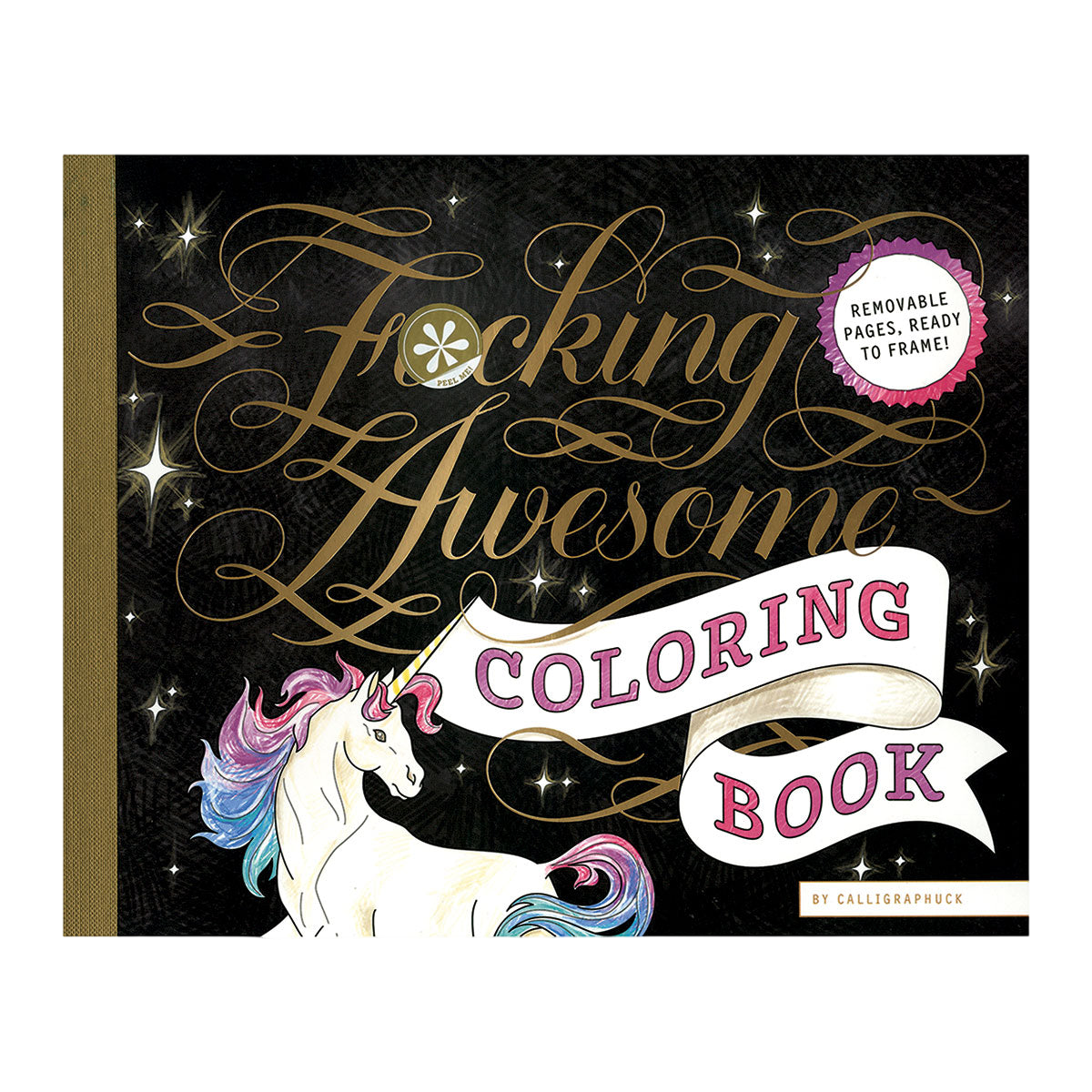 Calligraphuck F*cking Awesome Coloring Book