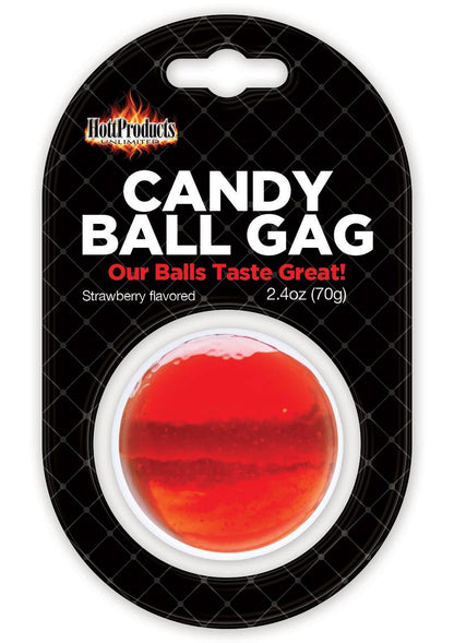 Candy Ball Gag - Strawberry