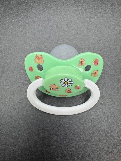 Deco Adult Pacifier - Capybara - Puppy's Aesthetics